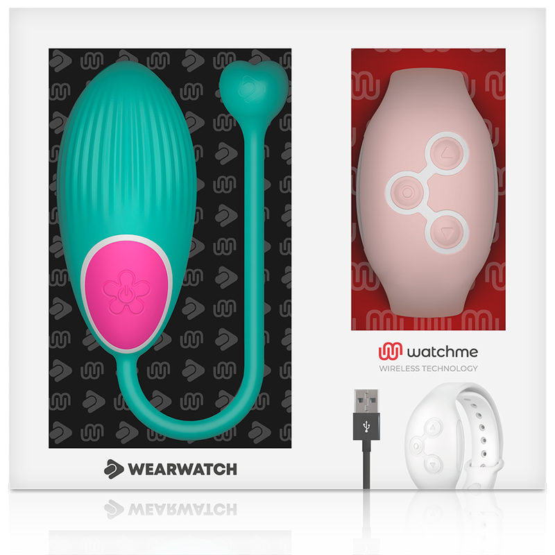 WEARWATCH - WATCHME TECHNOLOGY REMOTE CONTROL EGG AQUAMARINE / PINK
