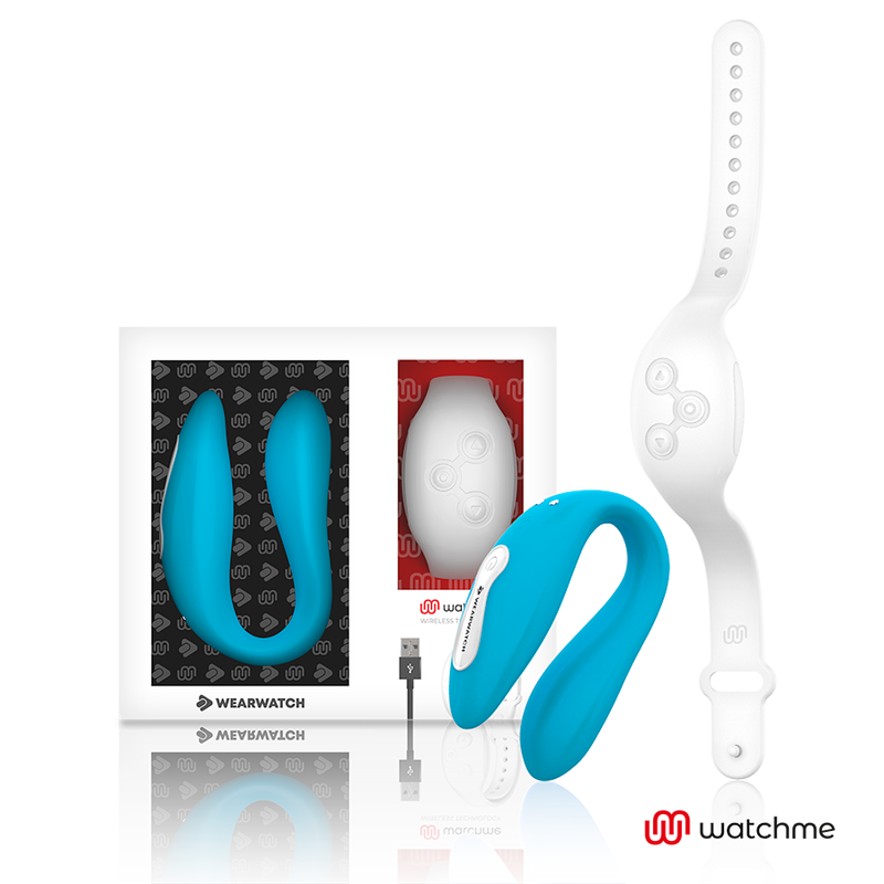 WEARWATCH - DUAL TECHNOLOGY WATCHME VIBRATOR INDIGO/SNOW