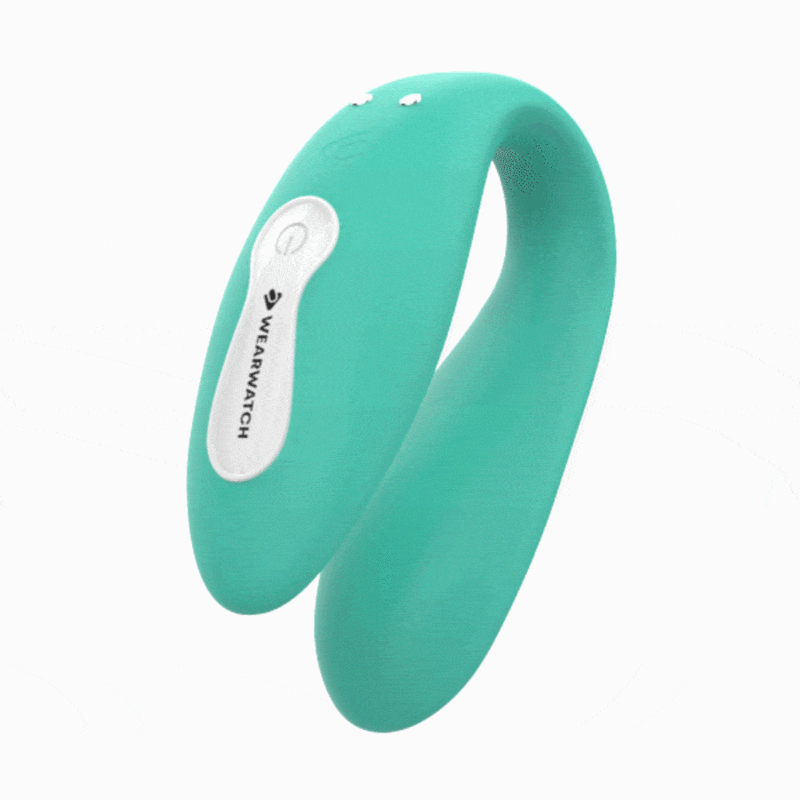 WEARWATCH - DUAL TECHNOLOGY WATCHME AQUAMARINE / SNOW VIBRATOR